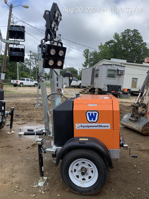 2024 Wanco WLTT-4MM4K Diesel, Deep Sea Controller, Shore Power Plug, Auto Start, (4) 350W LED Floodlights, 4kW Generator, 60 Gal Fuel Tank, 2" Ball, T3