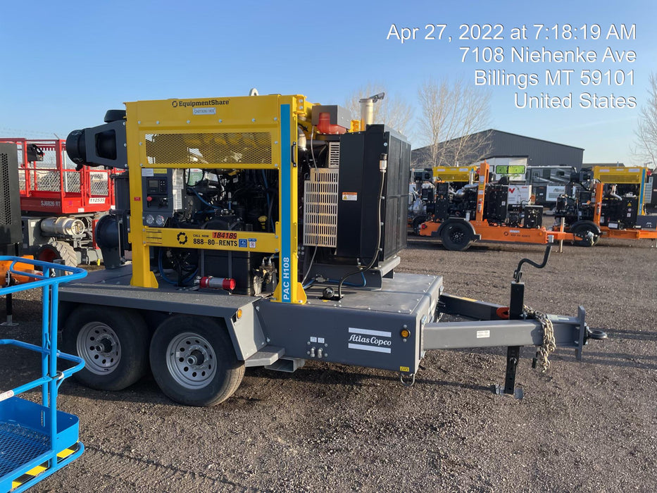 2021 ATLAS COPCO PAC H108 JD