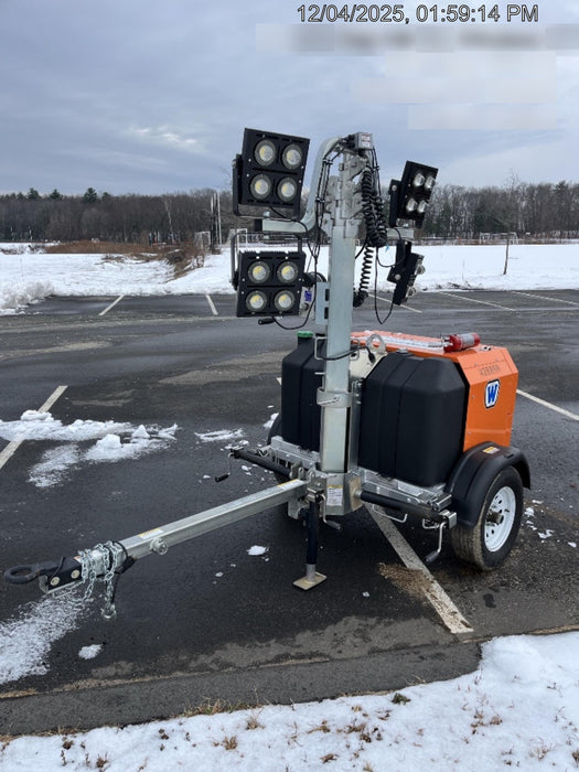 2024 Wanco WLTT-4MM4K Diesel, Deep Sea Controller, Shore Power Plug, Auto Start, (4) 350W LED Floodlights, 4kW Generator, 60 Gal Fuel Tank, 2" Ball, T3