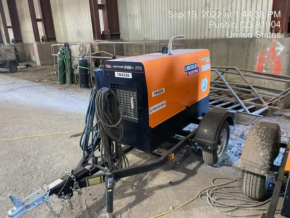 2021 Lincoln Electric Vantage 322 VANTAGE 322 READY-PAK 3