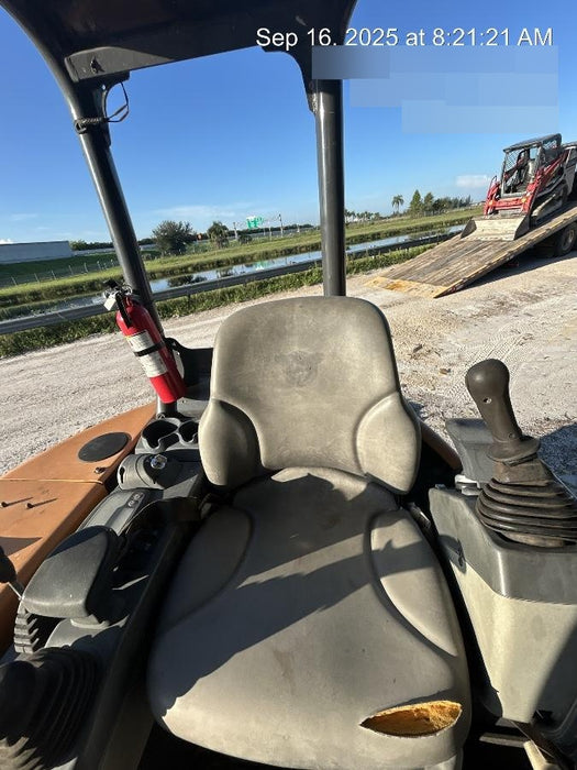 2018 Case CX37C ROPS, LONG ARM, RUBBER TRACKS, AUX HYD