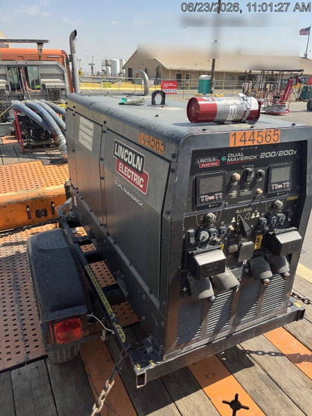 2021 Lincoln Electric Dual Maverick 200/200X Ready Pak 3 (includes trailer, cable rack, fender light kit)