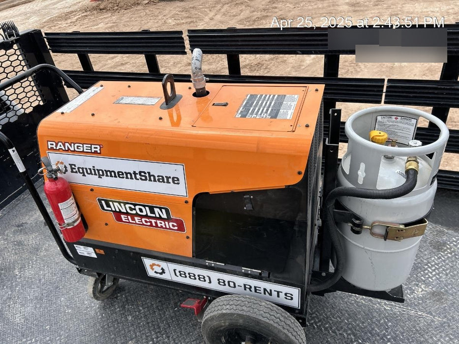 2024 Lincoln Electric Ranger 305 LPG Ranger 305 LPG (KOHLER) ONEPAK K5448-1 ES Orange