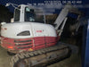 2019 Takeuchi TB290 Cab/Heat/AC Rubber tracks, Dozer blade, Travel alarm, Auxiliary hydraulics w/Manual QC, Hydraulic thumb, 18", 24", and 36" Buckets