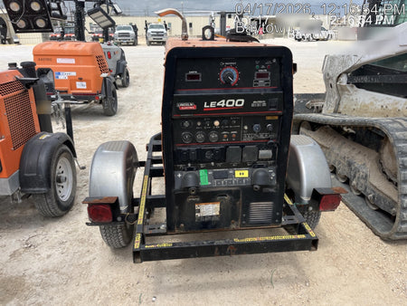 2022 Lincoln Electric LE400 Kubota V1505, Trlr, Cable Rack, Light Kit, ES Decals, T3