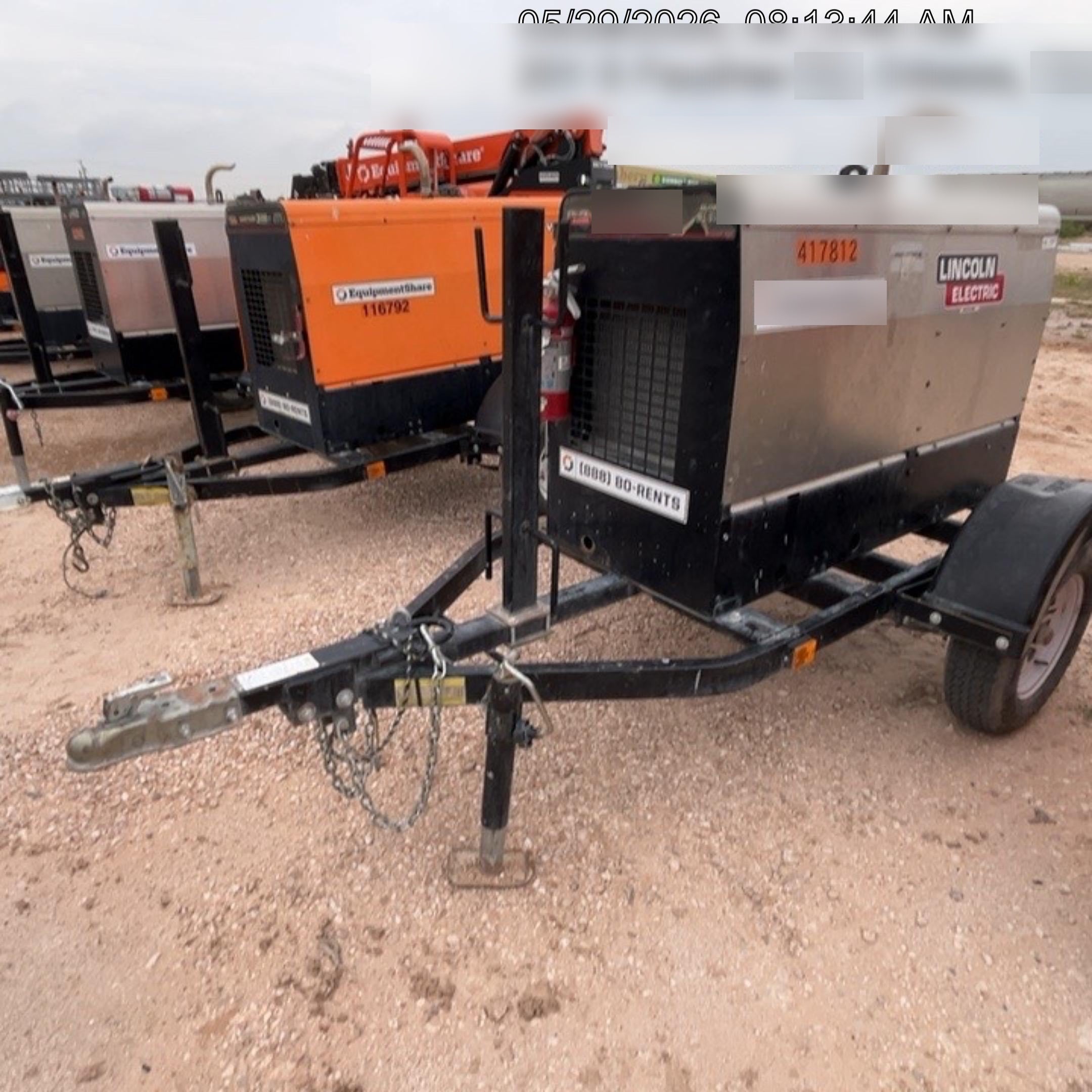 2024 Lincoln Electric LE400 Kubota V1505, Trlr, Cable Rack, Light Kit, ES Decals, T3