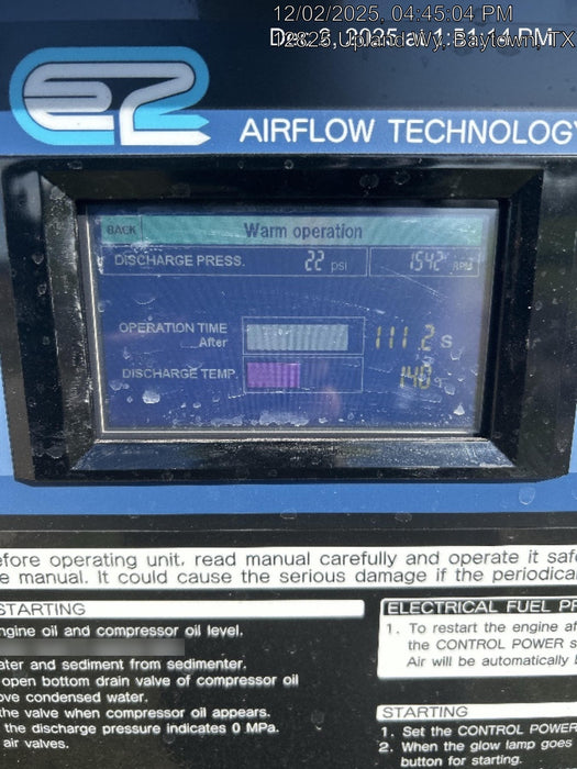 2025 AIRMAN PDSF375DP-6E1