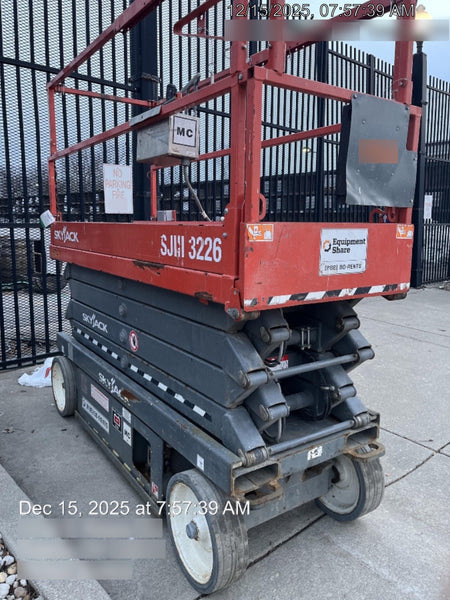 2018 Skyjack SJIII-3226 Standard Rental Specs