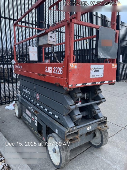 2018 Skyjack SJIII-3226 Standard Rental Specs