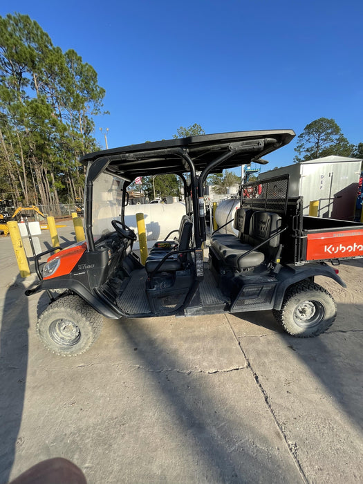 2022 Kubota RTV-X1140W-H Plastic Canopy, Windshield Acrylic Clear, LED Strobe Light, Wire Harness Kit, Back up Alarm