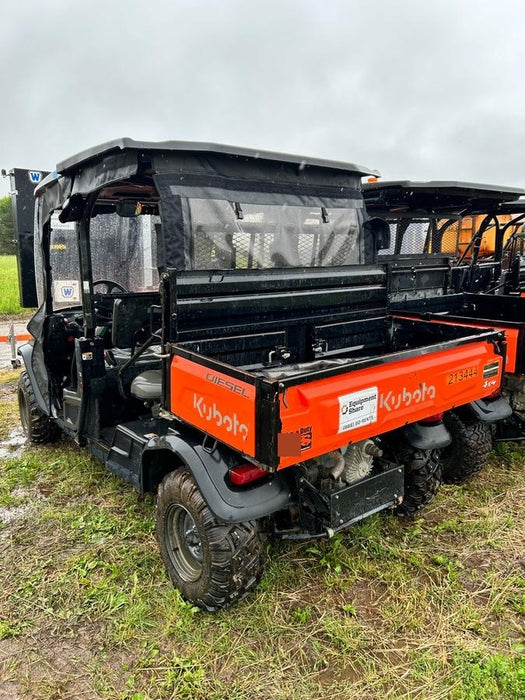 2022 Kubota RTV-X1140W-H Plastic Canopy, Windshield Acrylic Clear, LED Strobe Light, Wire Harness Kit, Back up Alarm