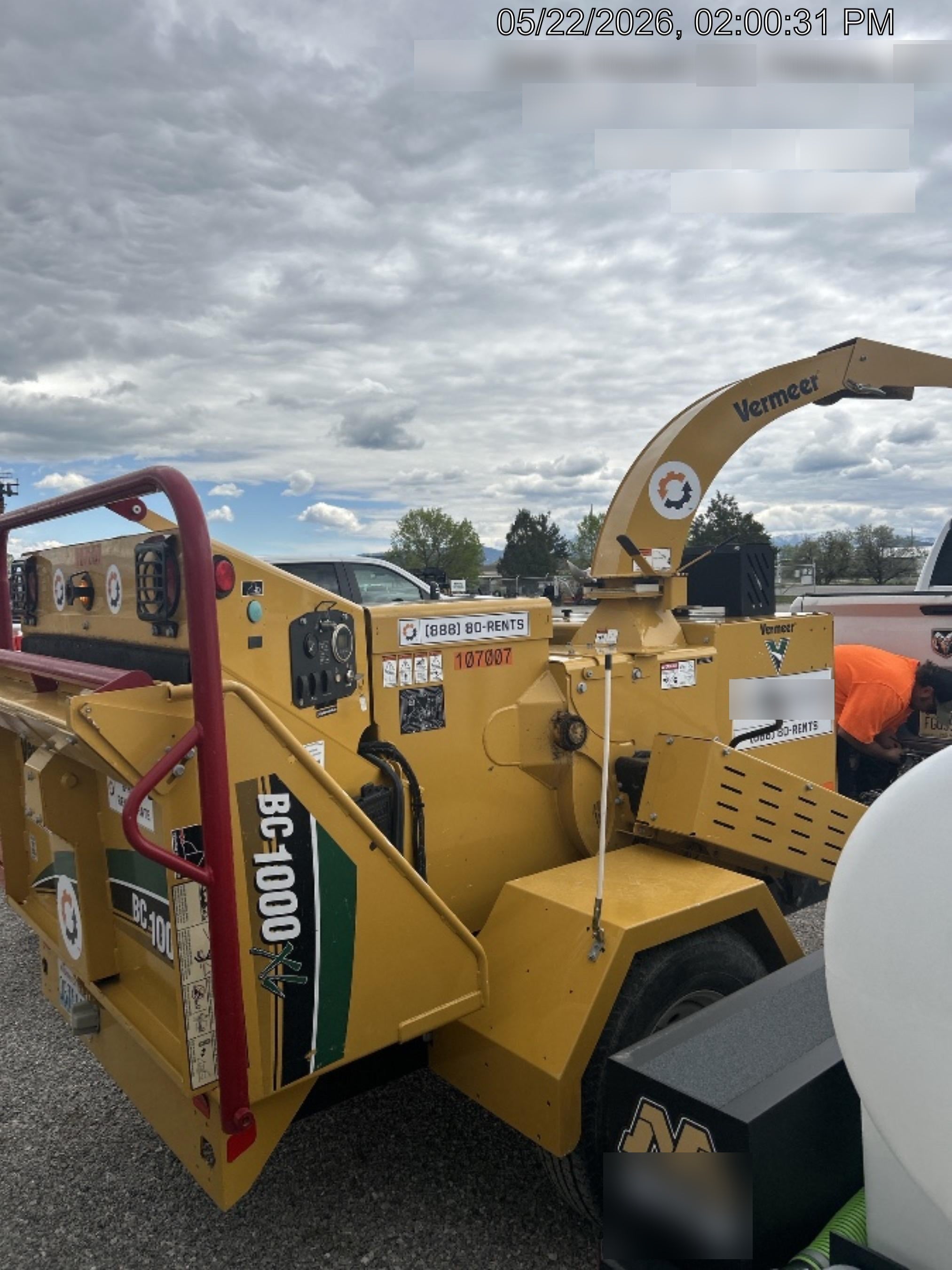 2020 VERMEER BC1000XL