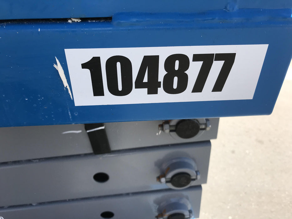 2020 Genie GS-1930 Solid Non Marking Tires, Beacon, Folding rails with half height swing gate, 800W Inverter