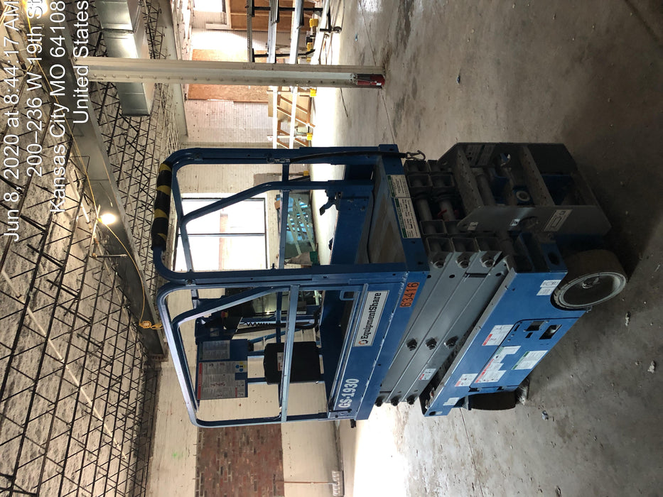 2020 Genie GS-1930 Standard Machine