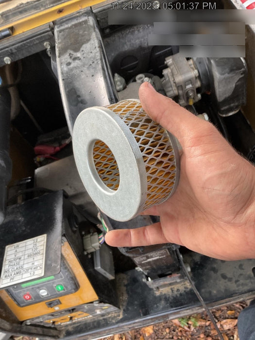 2022 Allmand NLV3GR (4) LED Light Fixture 350W, 23' Vertical Mast, 3kW Prime, Towable, Deep Sea L401, Leveling Jacks, Yanmar T4F 5.8hp