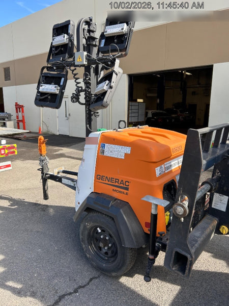 2023 Generac MLT2 Diesel, Flex Switch 120V Input, Powerzone Controller, (4) 320W LED Lights, 4kW Generator, 39.9 Gal Fuel Tank, 2" Ball, T3