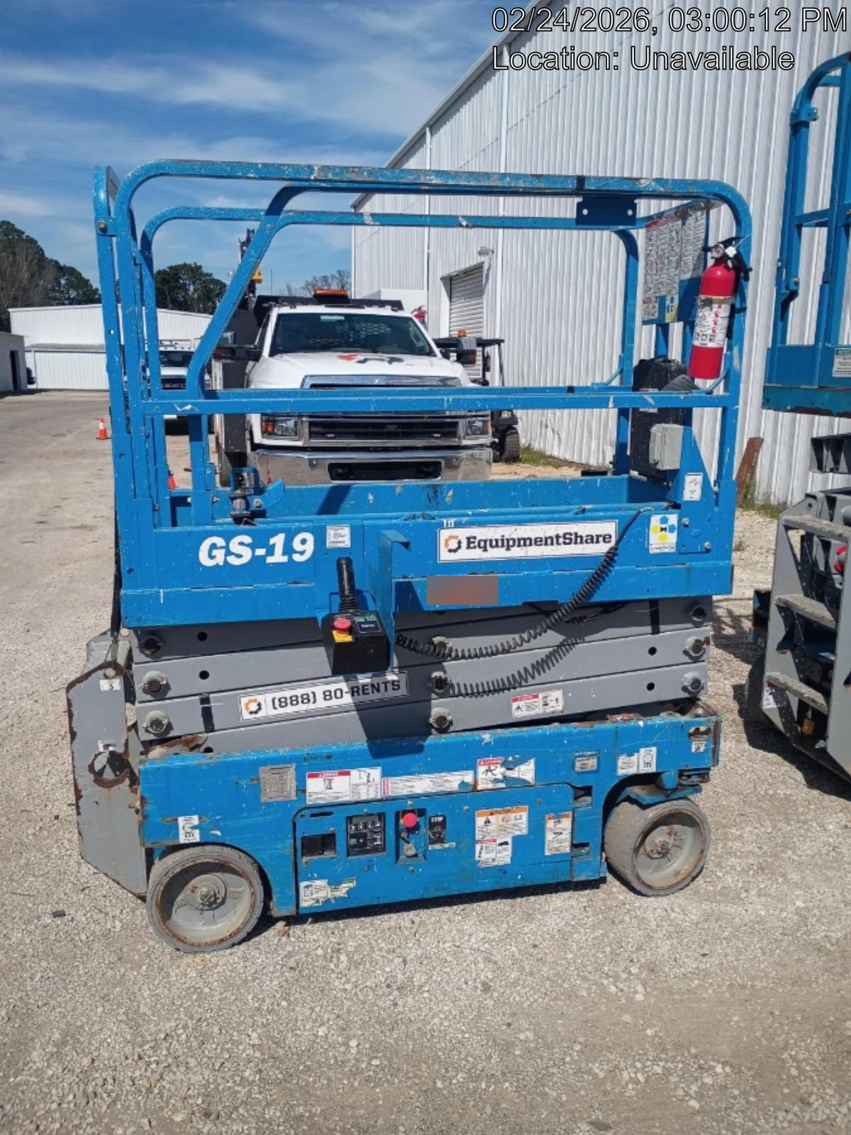 2020 Genie GS-1930 Fixed rails with chain entry gate - Pre A92.20