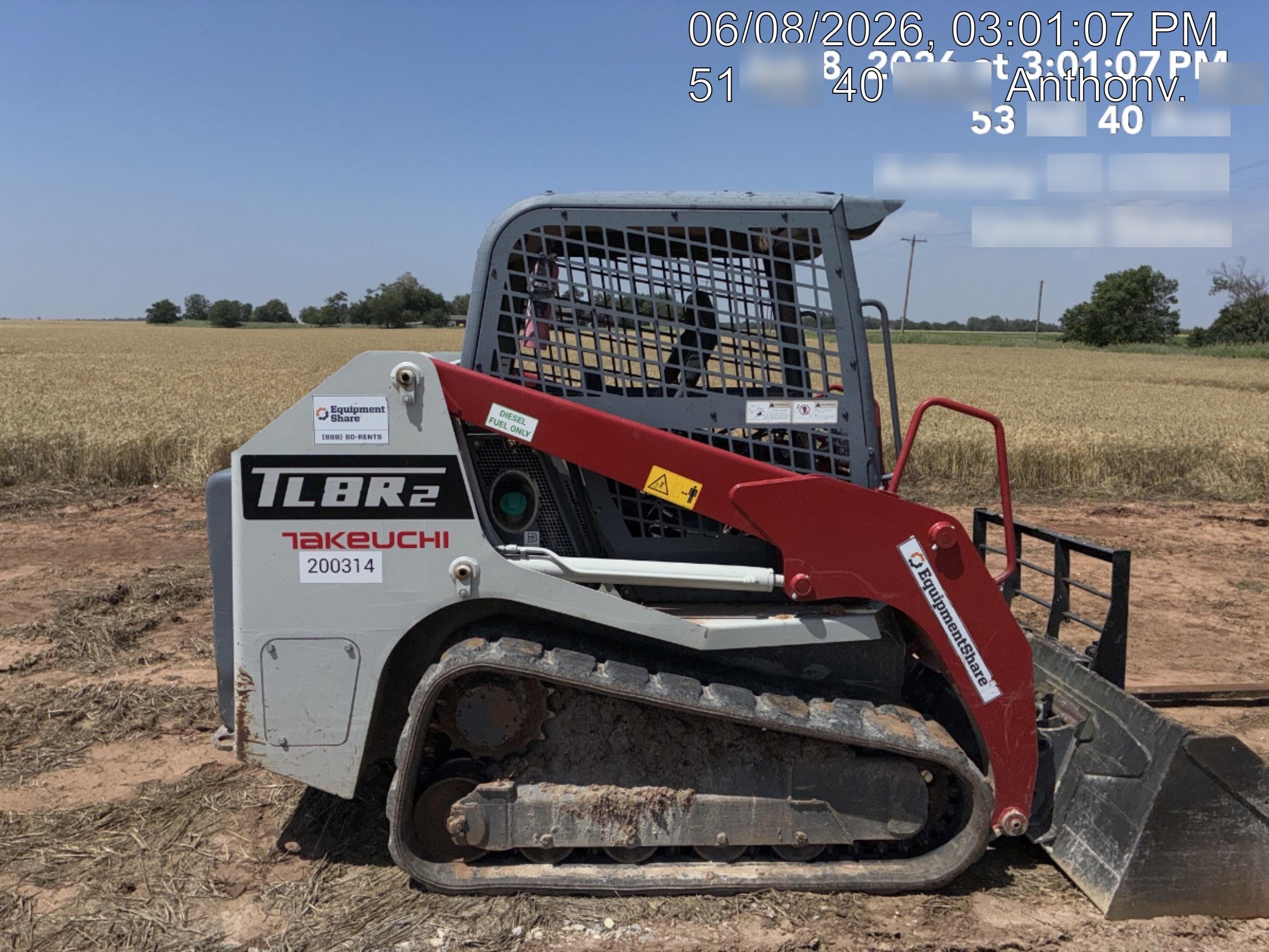 2022 TAKEUCHI TL8R2-R