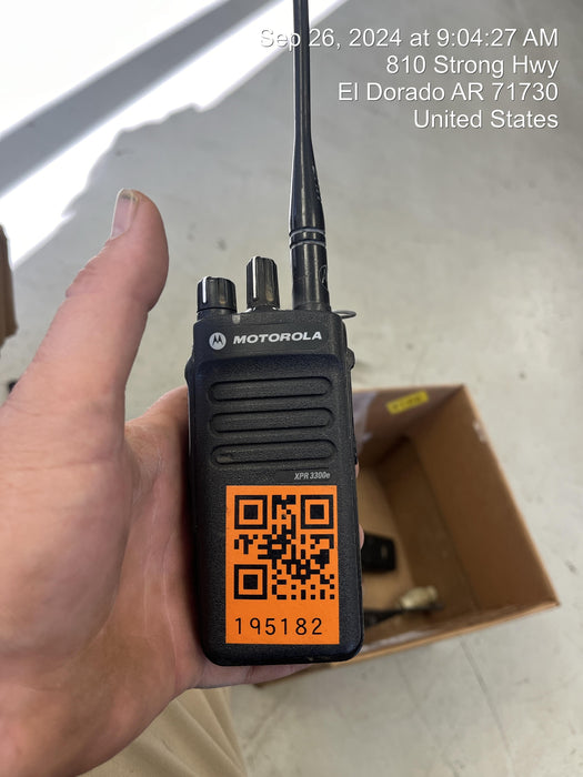 2021 MOTOROLA XPR3300E