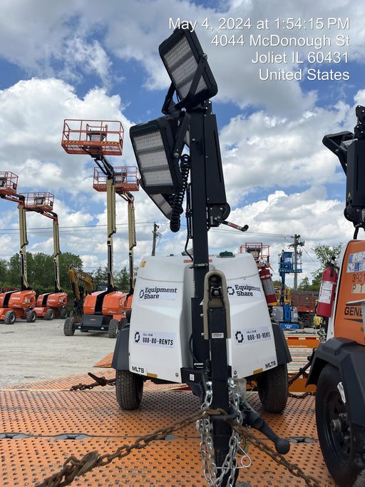 2024 Generac MLT2 Diesel, Flex Switch 120V Input, Powerzone Controller, 
(4) 320W LED Lights, 4kW Generator, 39.9 Gal Fuel Tank, 2" Ball, T3