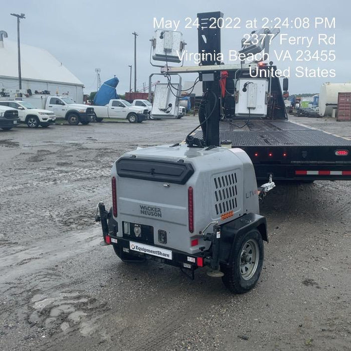 2020 Wacker Neuson LTV6K LTV6K-METAL HALIDE LIGHT TOWER 60HZ KUBOTA LED 300