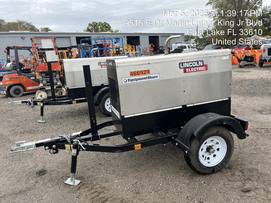 2024 Lincoln Electric LE400 Kubota V1505, Trlr, Cable Rack, Light Kit, ES Decals, T3