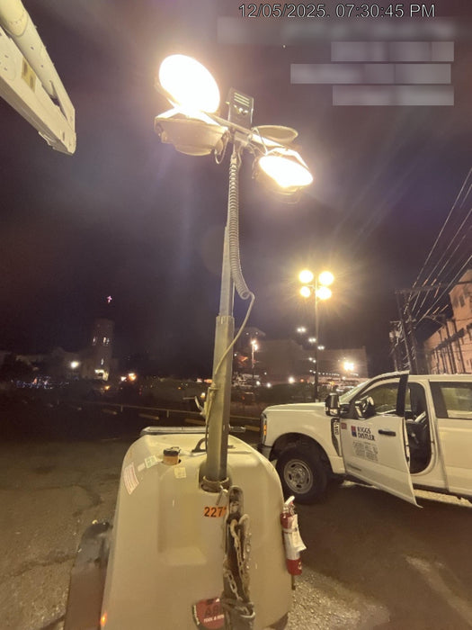 2019 Wacker Neuson LTV6L-MH Wacker Neuson LTV6L Mobile Light Tower w/Fuel Level Sensor Installed