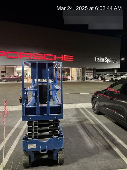 2019 Genie GS-1930 Half Height Swing Gate, 800W Inverter