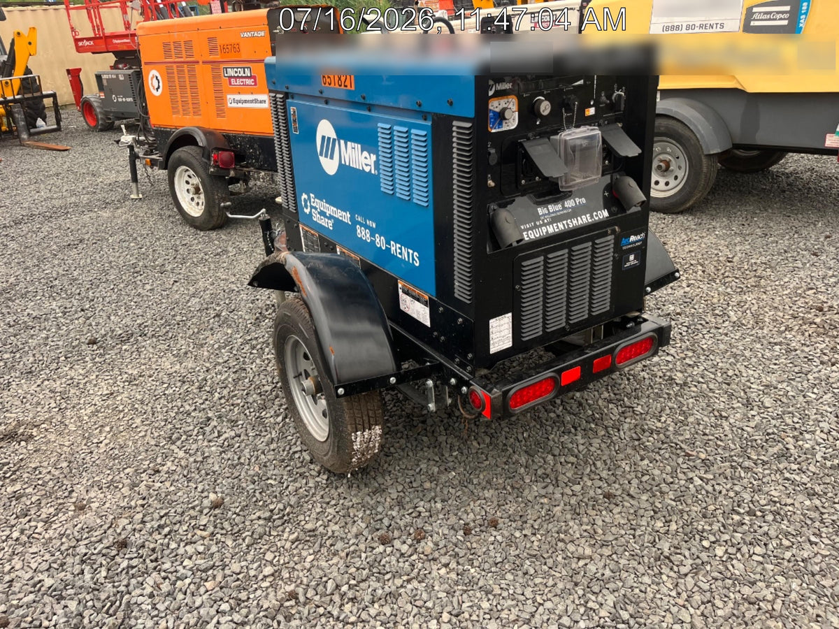 2026 MILLER ELECTRIC BIG BLUE 400