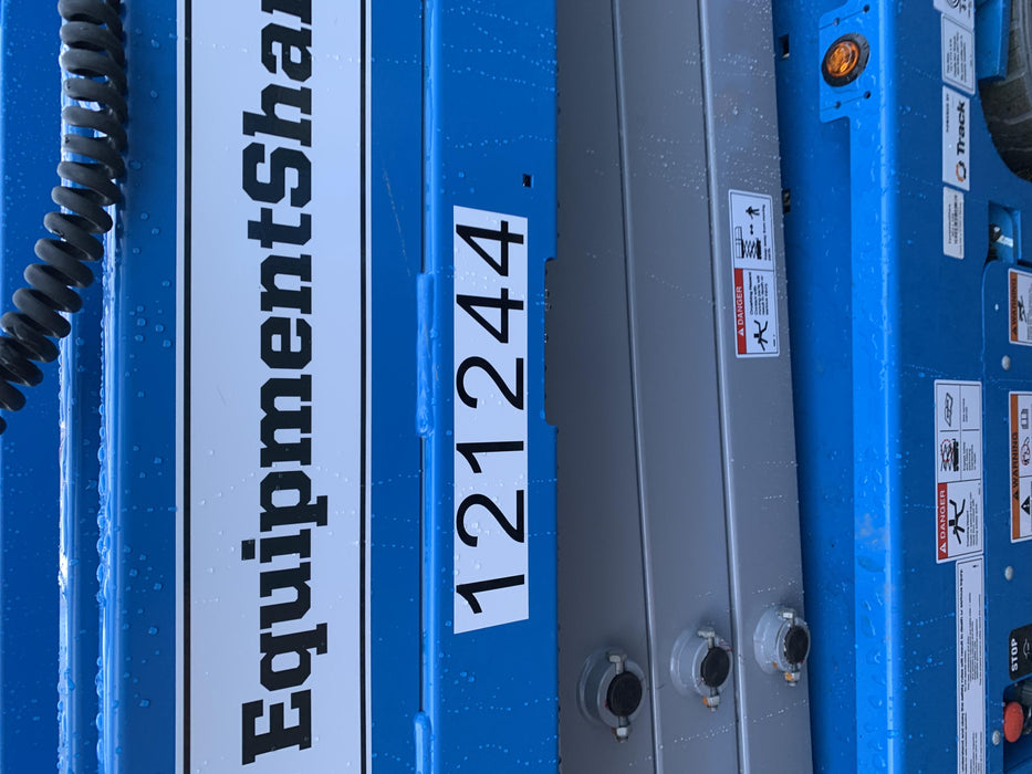 2020 Genie GS-1930 Solid Non Marking Tires, Beacon, Folding rails with half height swing gate, Telematics