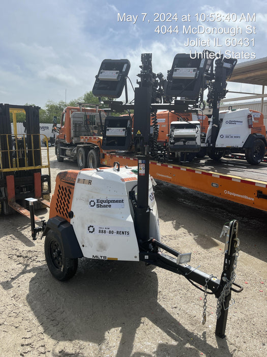 2024 Generac MLT2 Diesel, Flex Switch 120V Input, Powerzone Controller, 
(4) 320W LED Lights, 4kW Generator, 39.9 Gal Fuel Tank, 2" Ball, T3