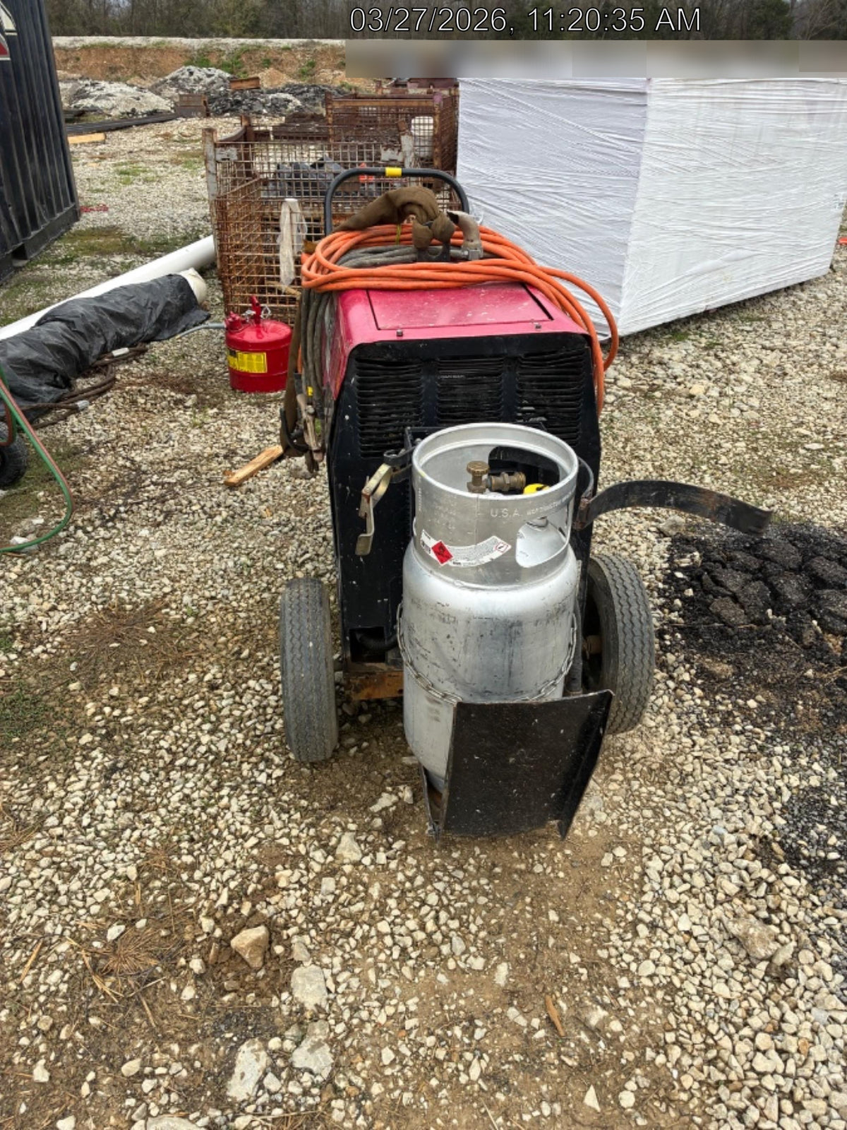 2021 Lincoln Electric Ranger 305 LPG K3430-1, Ranger 305 LPG, Undercarriage, Tank Holder & Strap, 10kw AC Gen, 25hp Kohler LPG Eng