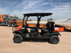 2021 Kubota RTV-X1140W-H Plastic Canopy, Windshield Acrylic Clear, LED Strobe Light, Wire Harness Kit, Back up Alarm