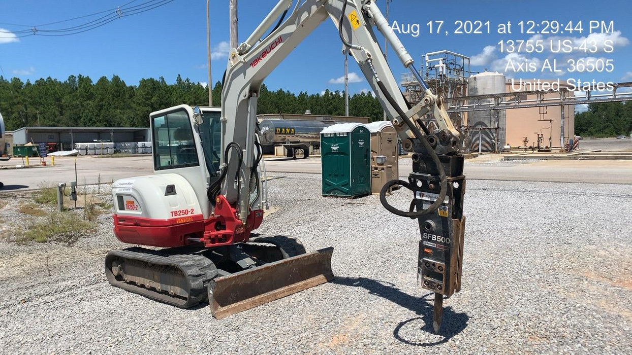2020 Takeuchi TB250-2C Cab/Heat/Air, Rubber Tracks, Manual TAG QC