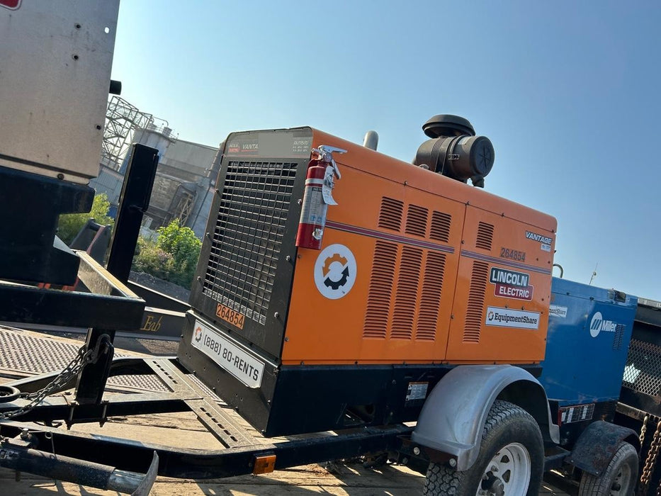 2022 Lincoln Electric Vantage 549X Crosslink Technology, Trailer Mounted, ES Decals, T3