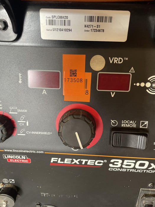 2021 LINCOLN ELECTRIC FLEXTEC 350X