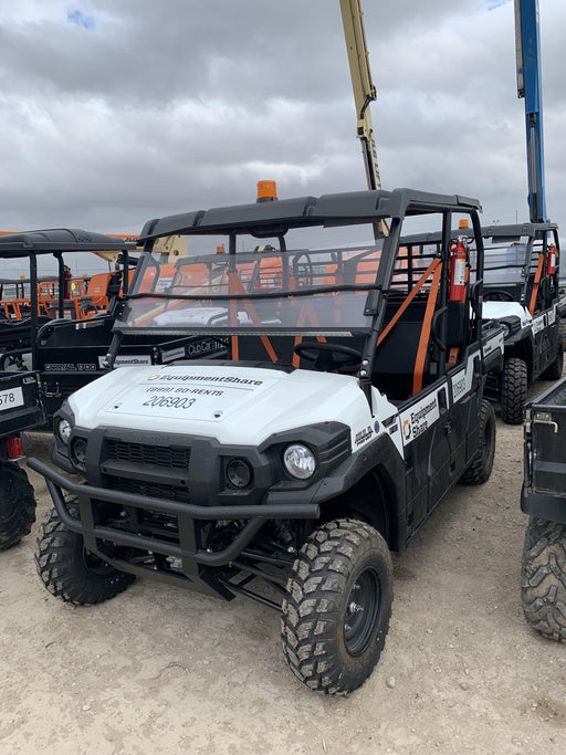 2022 Kawasaki Mule PRO-DXT Standard Options, Backup Alarm, Beacon, Plastic Hard Top, Poly Windshield, Horn Kit