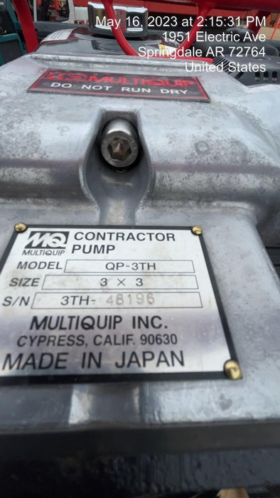 2023 MULTIQUIP QP3TH