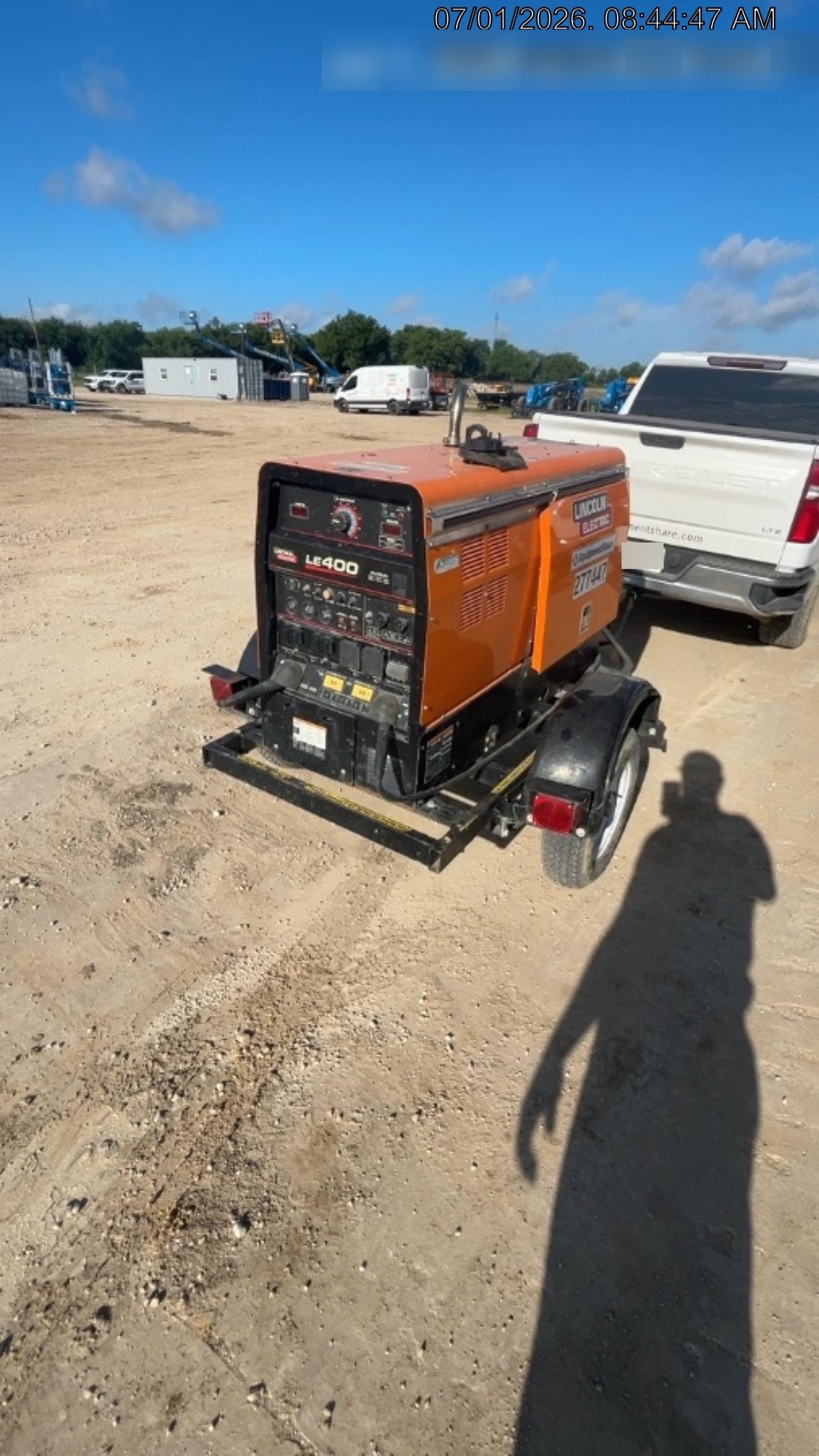2022 Lincoln Electric LE400 Kubota V1505, Trlr, Cable Rack, Light Kit, ES Decals, T3