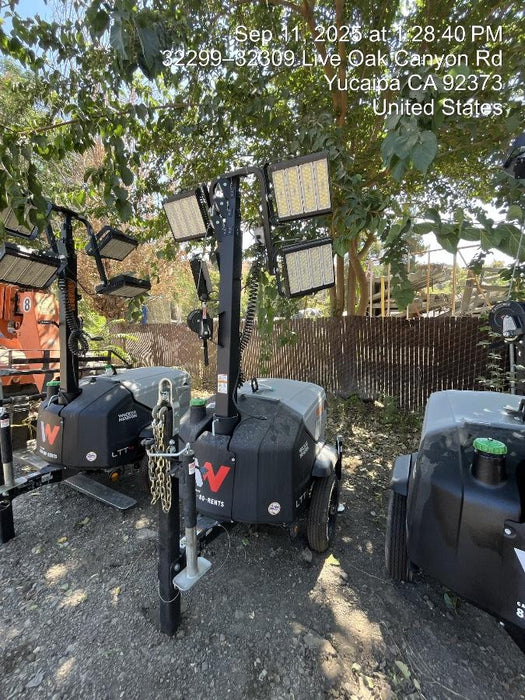 2024 Wacker Neuson LTT4 Diesel, Kohler KDW702, Deep Sea Controller, Auto Start, LED 320W, Bypass Outlet, T3