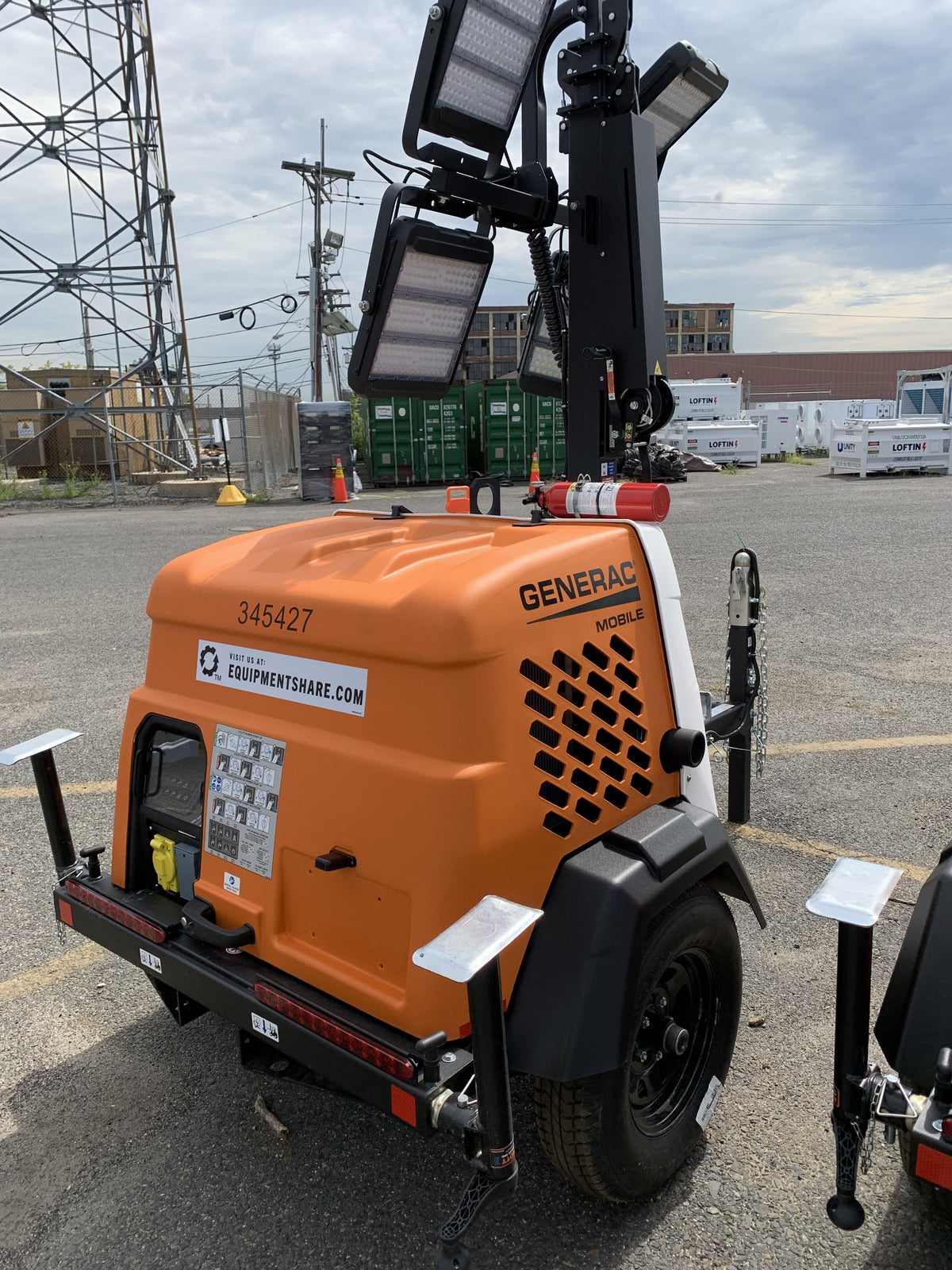 2023 Generac MLT2 Diesel, Flex Switch 120V Input, Powerzone Controller, (4) 320W LED Lights, 4kW Generator, 39.9 Gal Fuel Tank, 2" Ball, T3