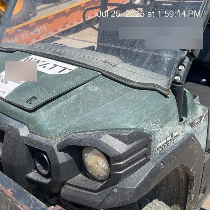 Kawasaki Mule PRO-DXT Movement Alarm, Beacon, Hard Top, ES Track Hardware