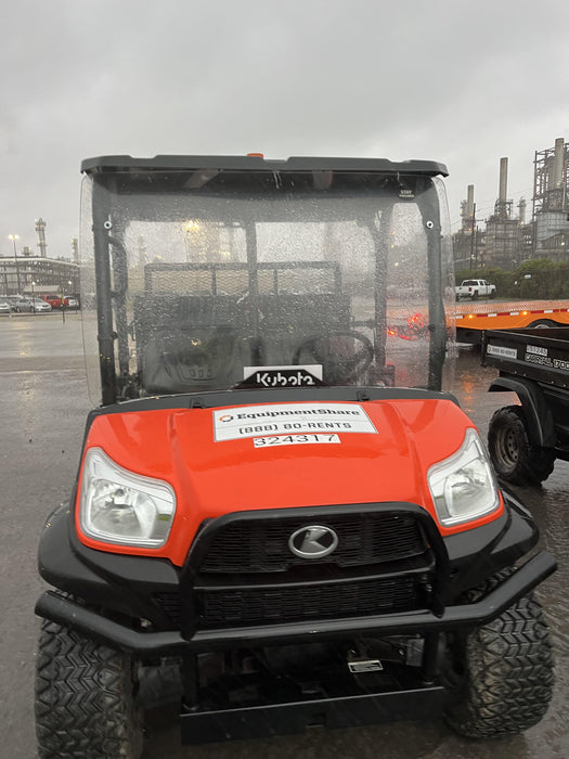 2023 Kubota RTV-X1140W-H 4WD, LED Strobe, Windshield Acrylic Clear, Plastic Canopy, Wire Harness Kit, Backup Alarm