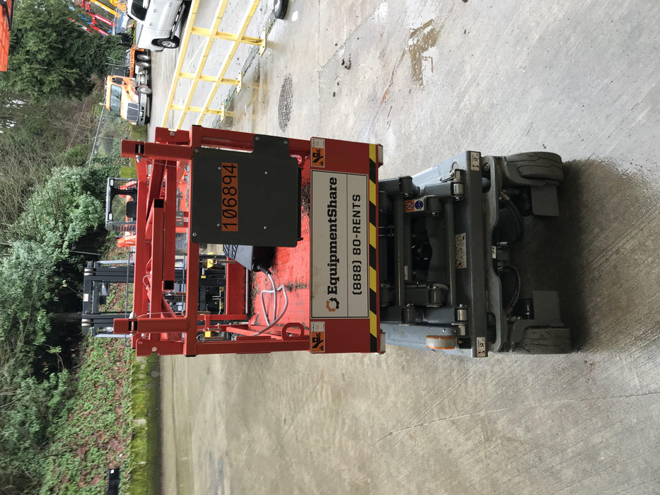 2020 Skyjack SJIII-3219 Solid NM Tires, Half height spring hinged entry gate, Dual Beacons, 800W Inverter