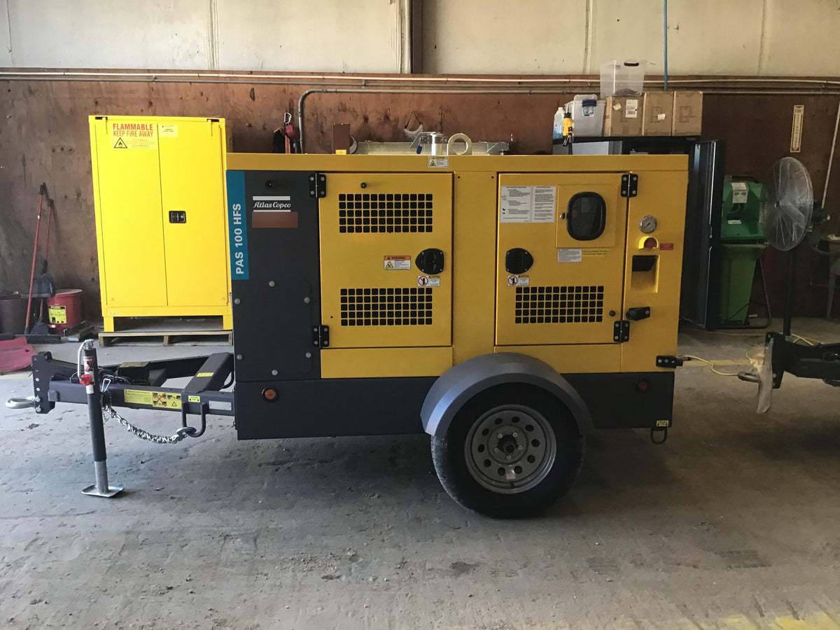2020 ATLAS COPCO PAS 100 HF CS Enclosed