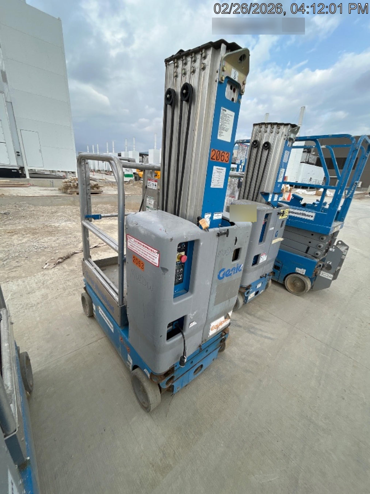 2016 GENIE GR-20