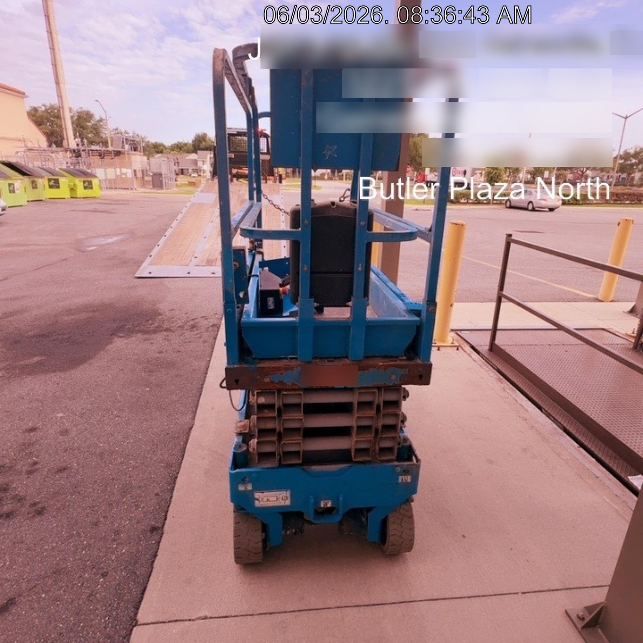2019 Genie GS-1930 Fixed Rails with Chain Entry