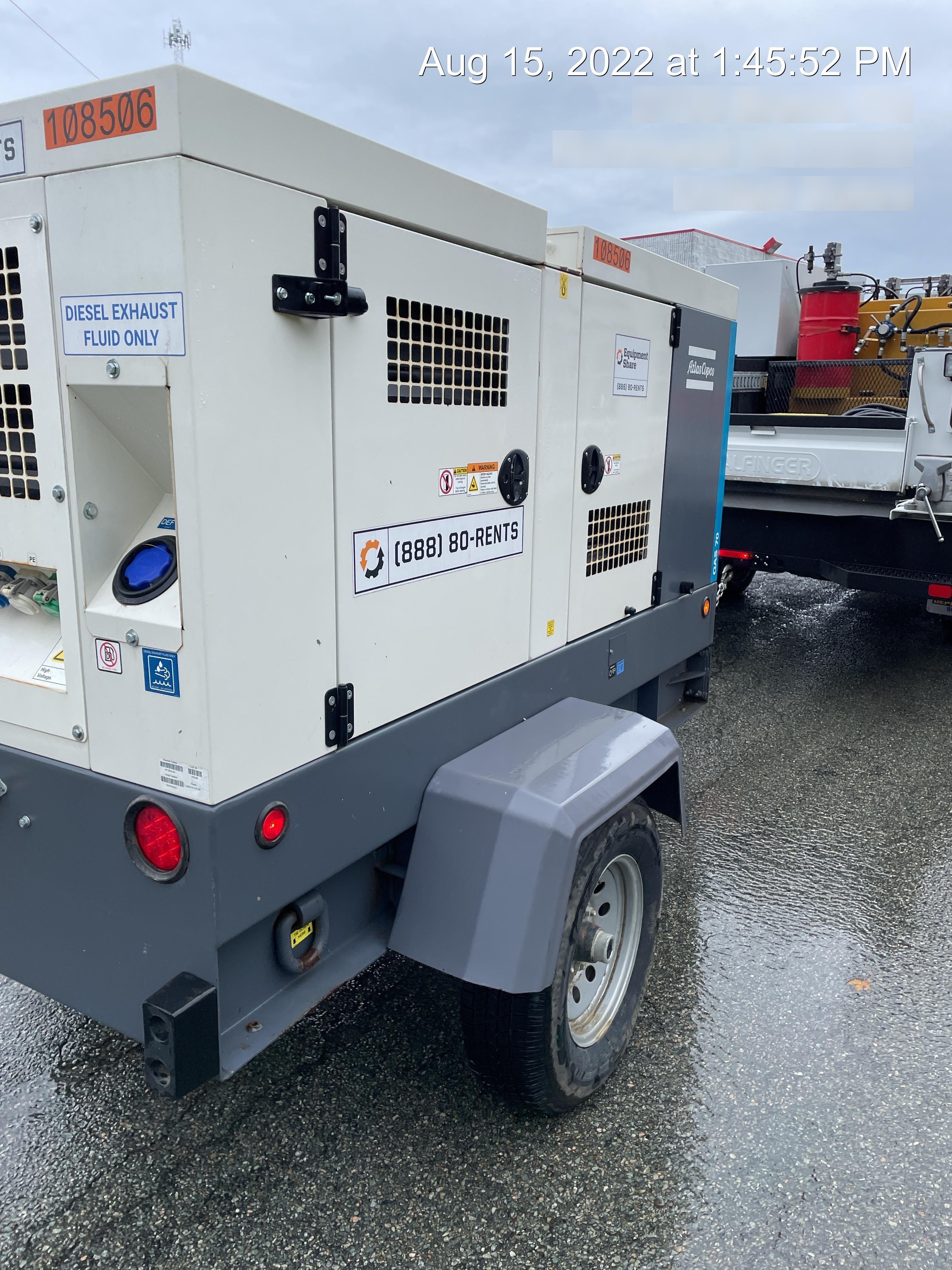 2020 ATLAS COPCO QAS 70