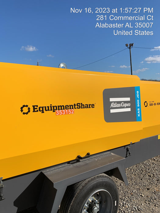 2023 ATLAS COPCO XAS 900