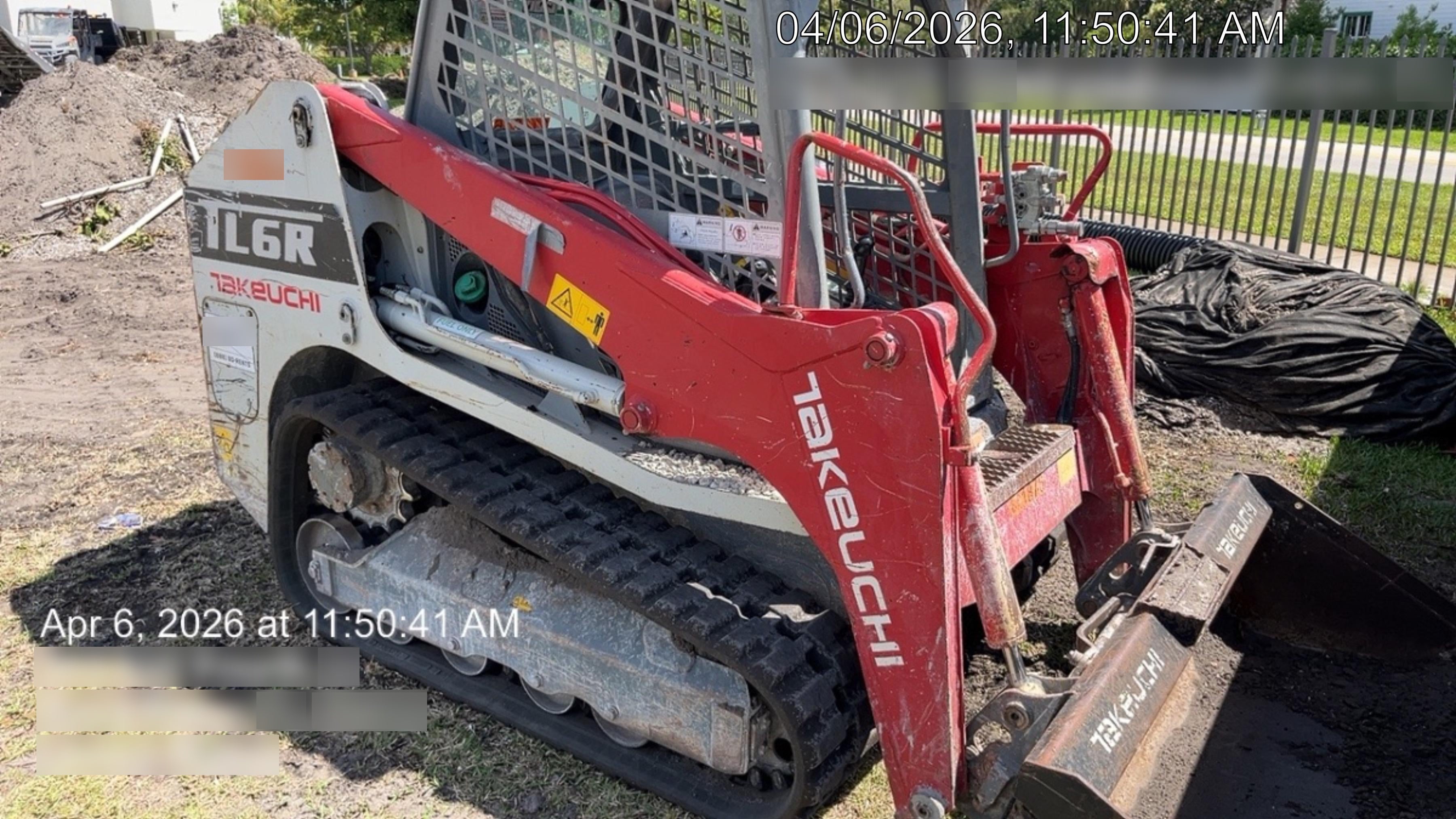 2020 Takeuchi TL6R Canopy, Manual QC